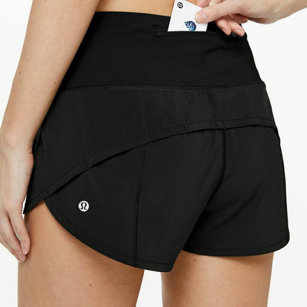 Lululemon High Rise / High Waisted Speed Shorts
